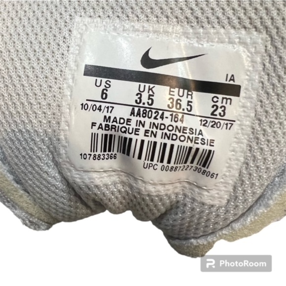 NIKE Air Zoom Prestige Tennis Shoe, Size 6 - Picture 4 of 10